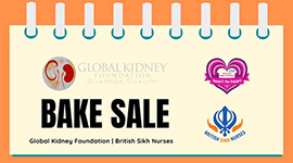 GKF & British Sikh Nurses Bake Sale