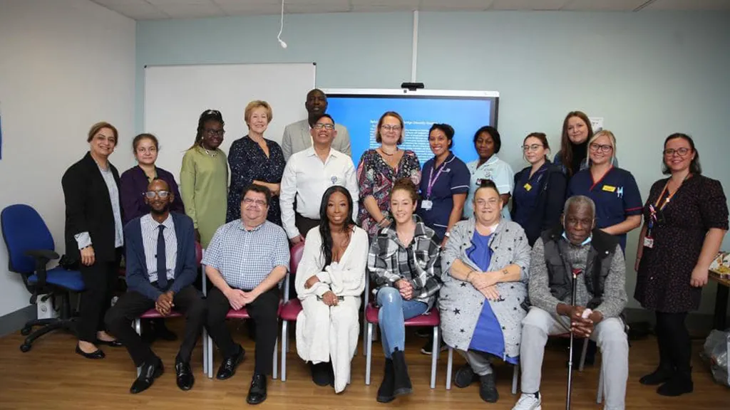 GKF Team Visits Queens Hospital Romford London